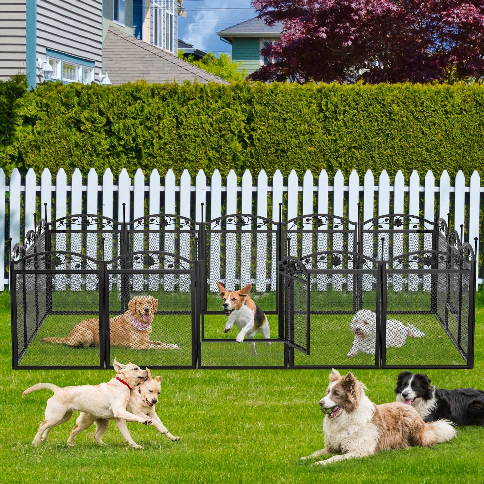 8-Panel Heavy Duty Dog Playpen