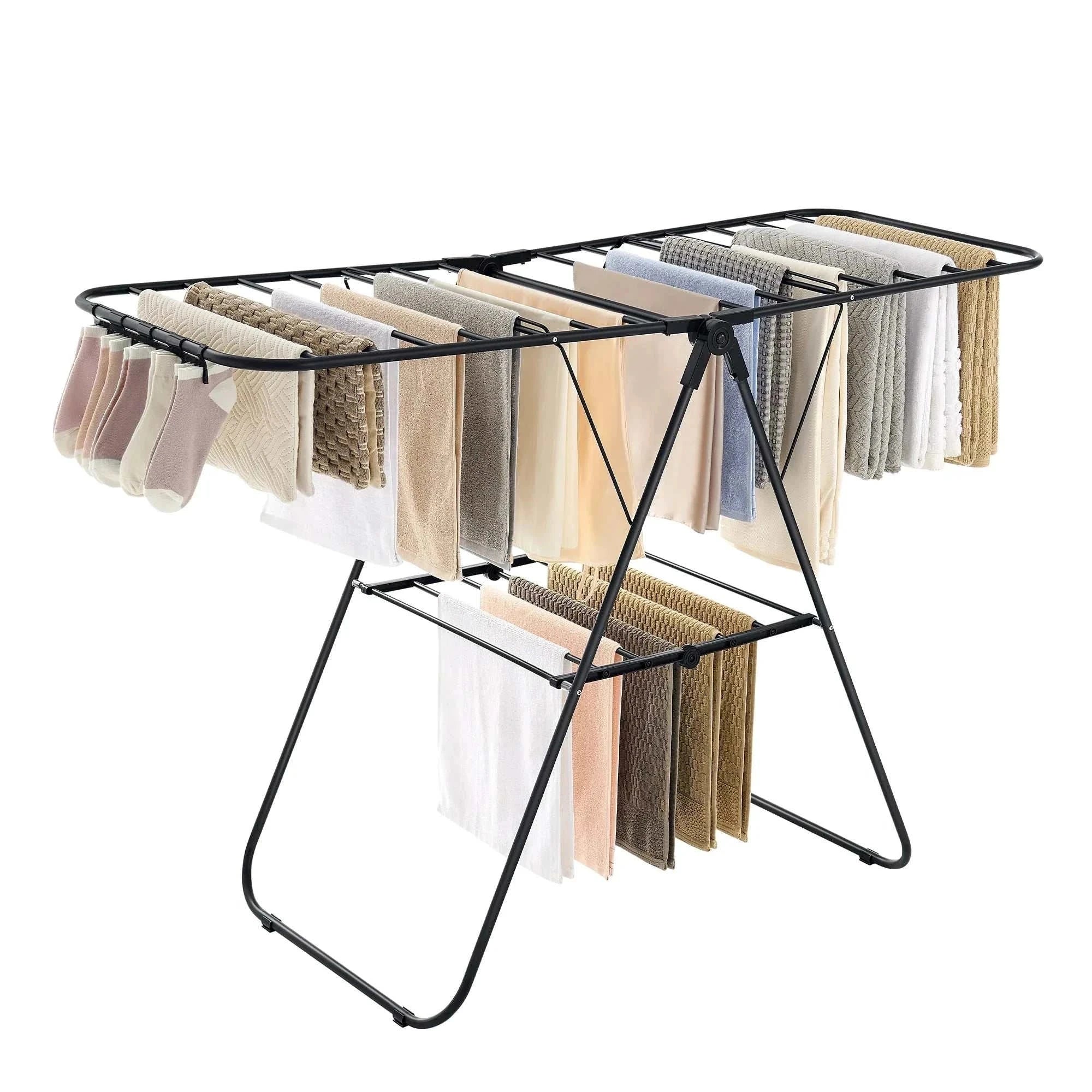 Foldable Clothes Drying Rack