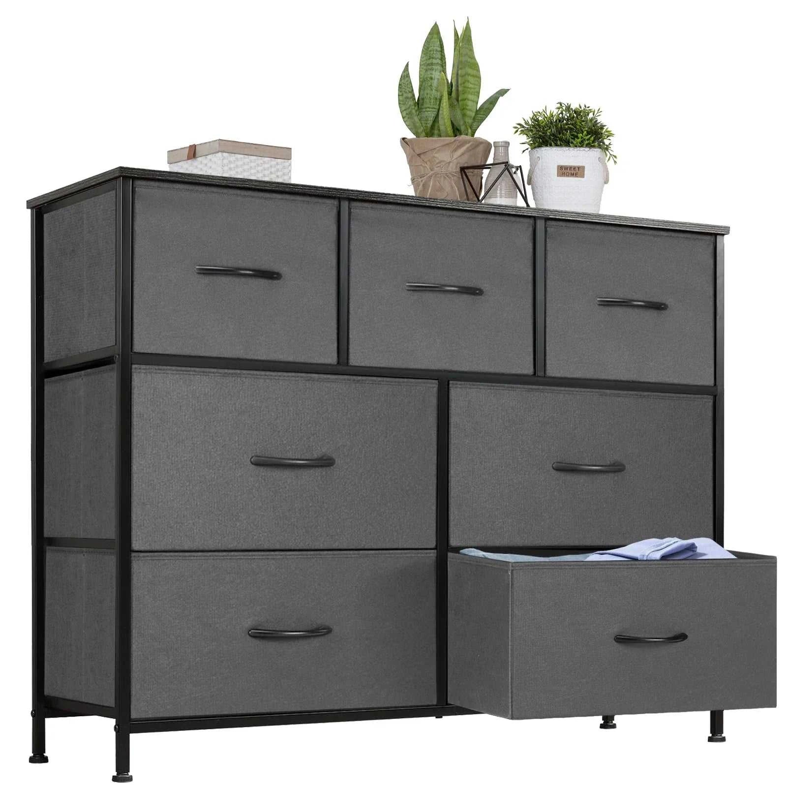 7-Drawer Fabric Dresser