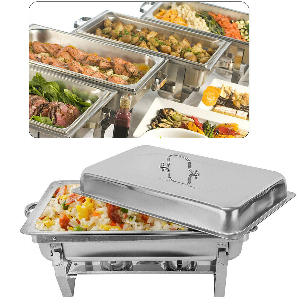 Stainless Steel Chafing Dish Food Warmer with Handles