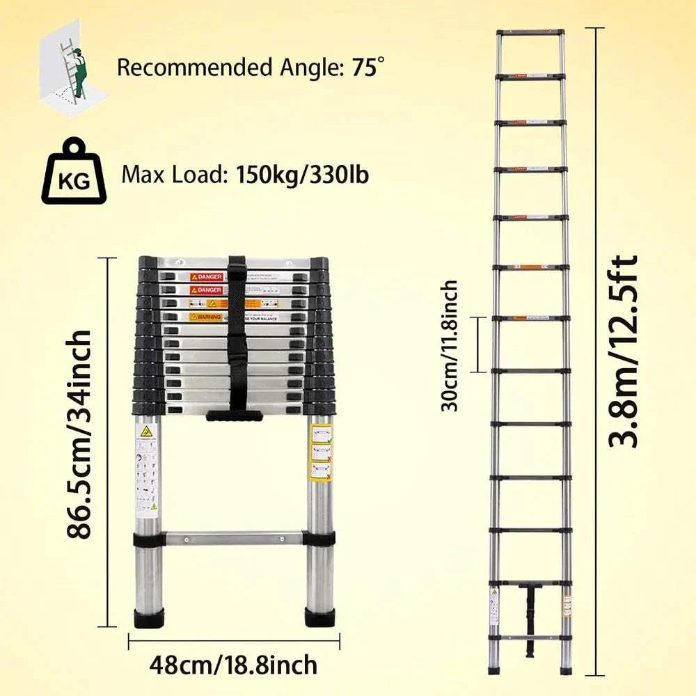 Extendable Telescopic Ladder 