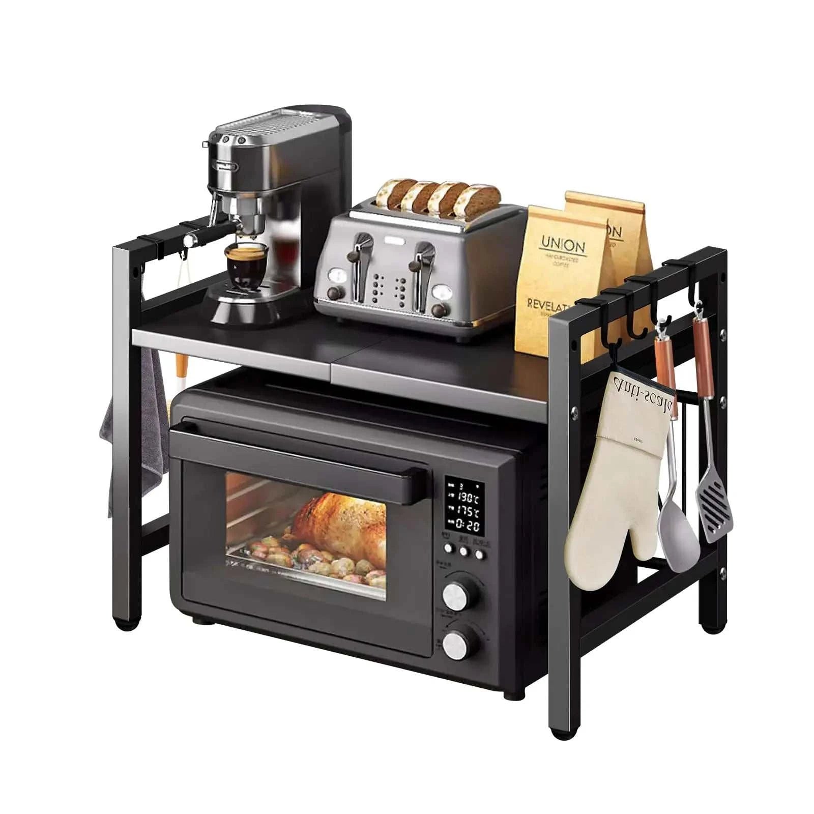 Expandable Microwave Shelf