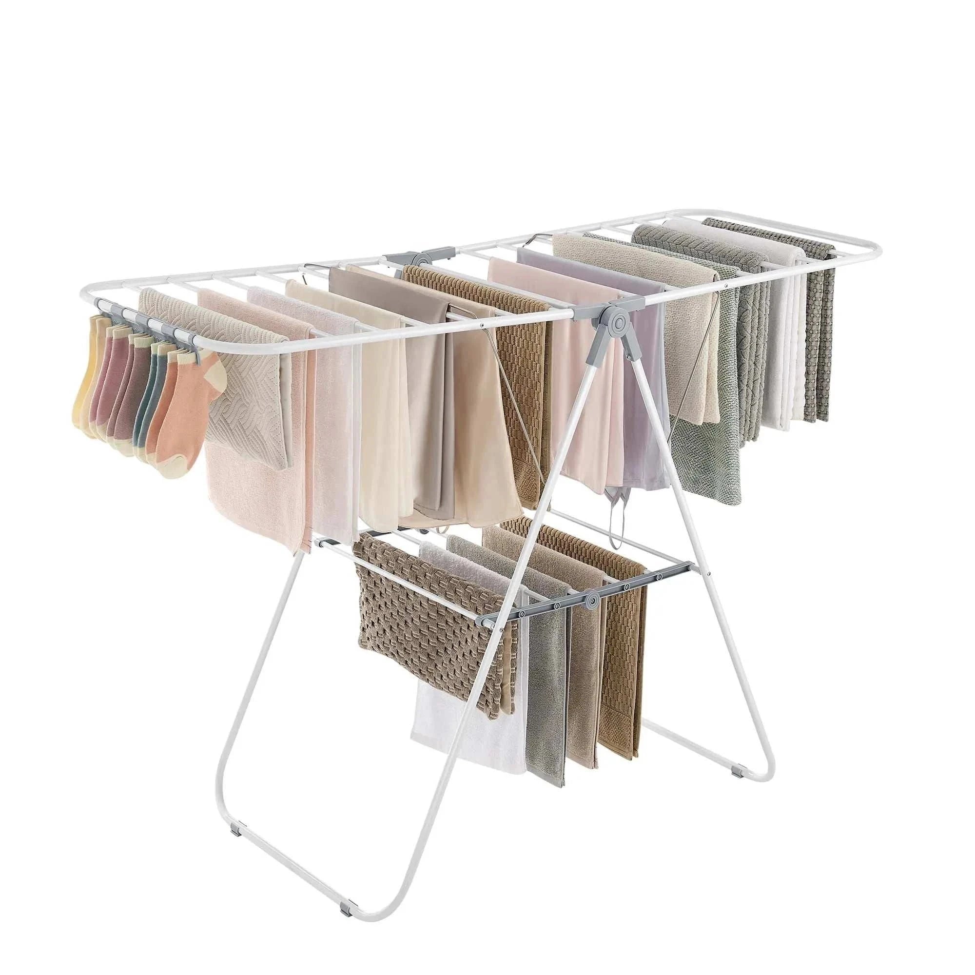 Foldable Clothes Drying Rack