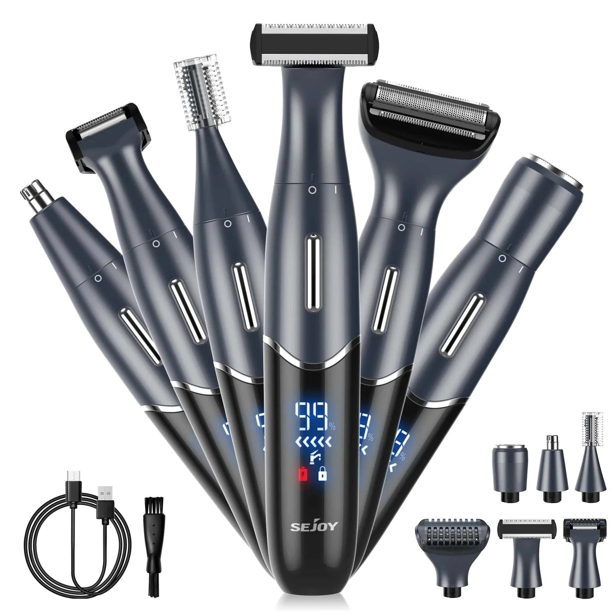 6-in-1 Electric Body Hair Trimmer