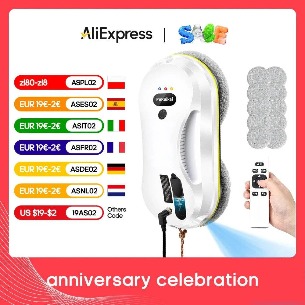 Automatic Window Cleaning Robot