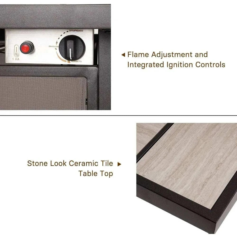 Grand Patio 32" Propane Fire Pit Table