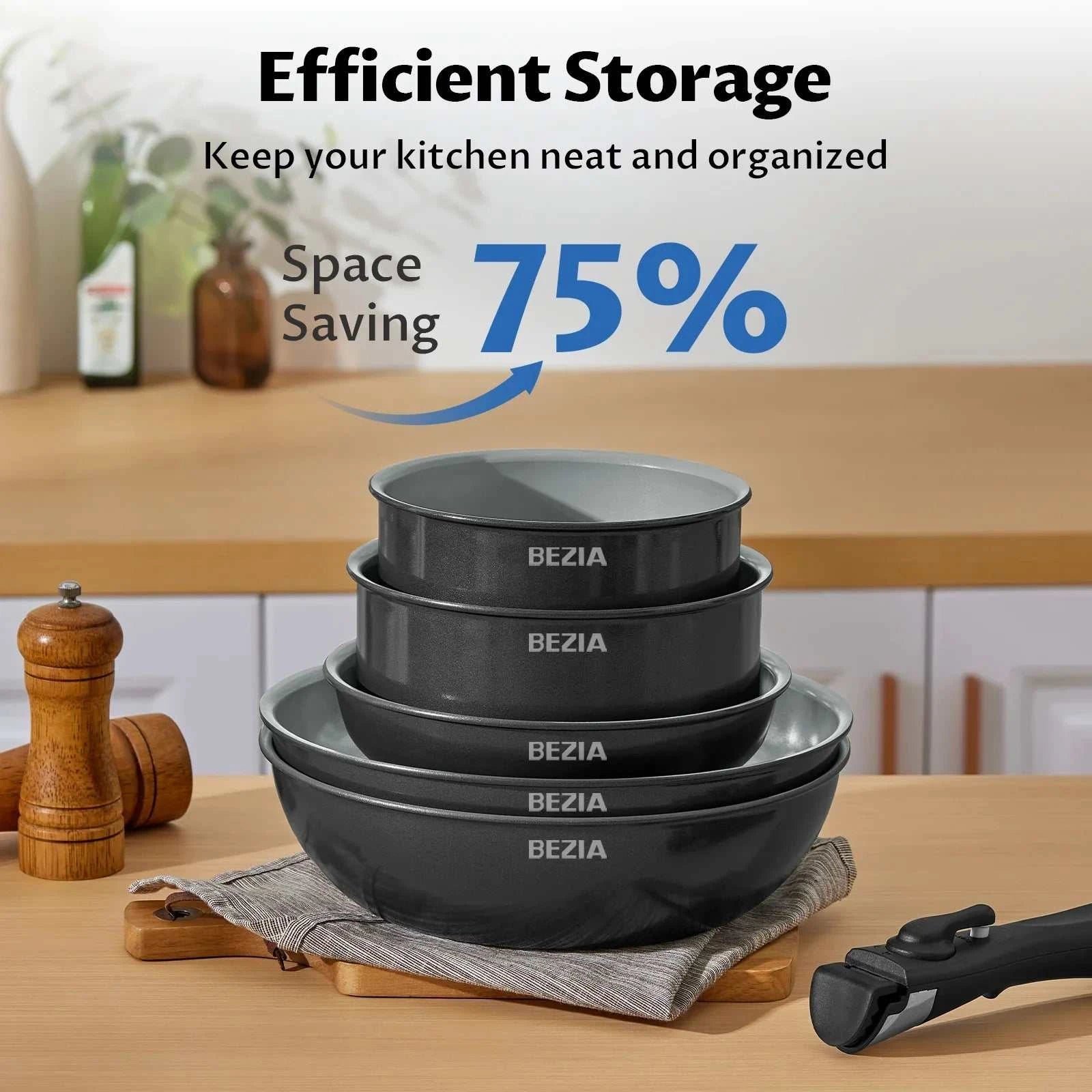 13-Piece Induction Cookware Set 