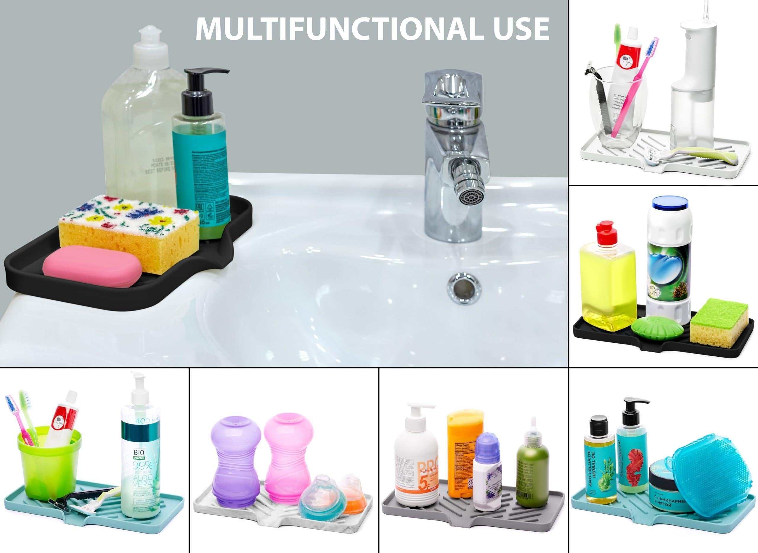 Light Green Silicone Sink Tray