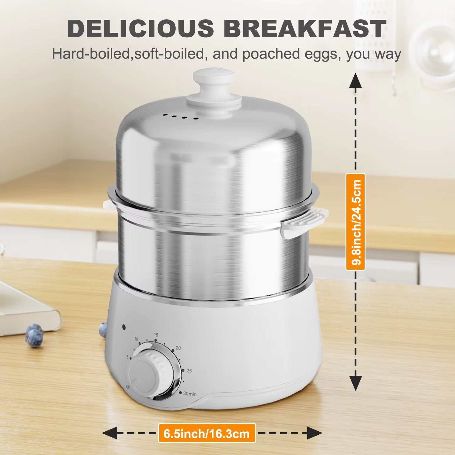 14-Egg Electric Egg Cooker 