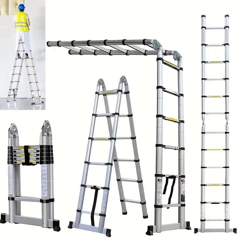 12.5-Foot Aluminum Extension Ladder