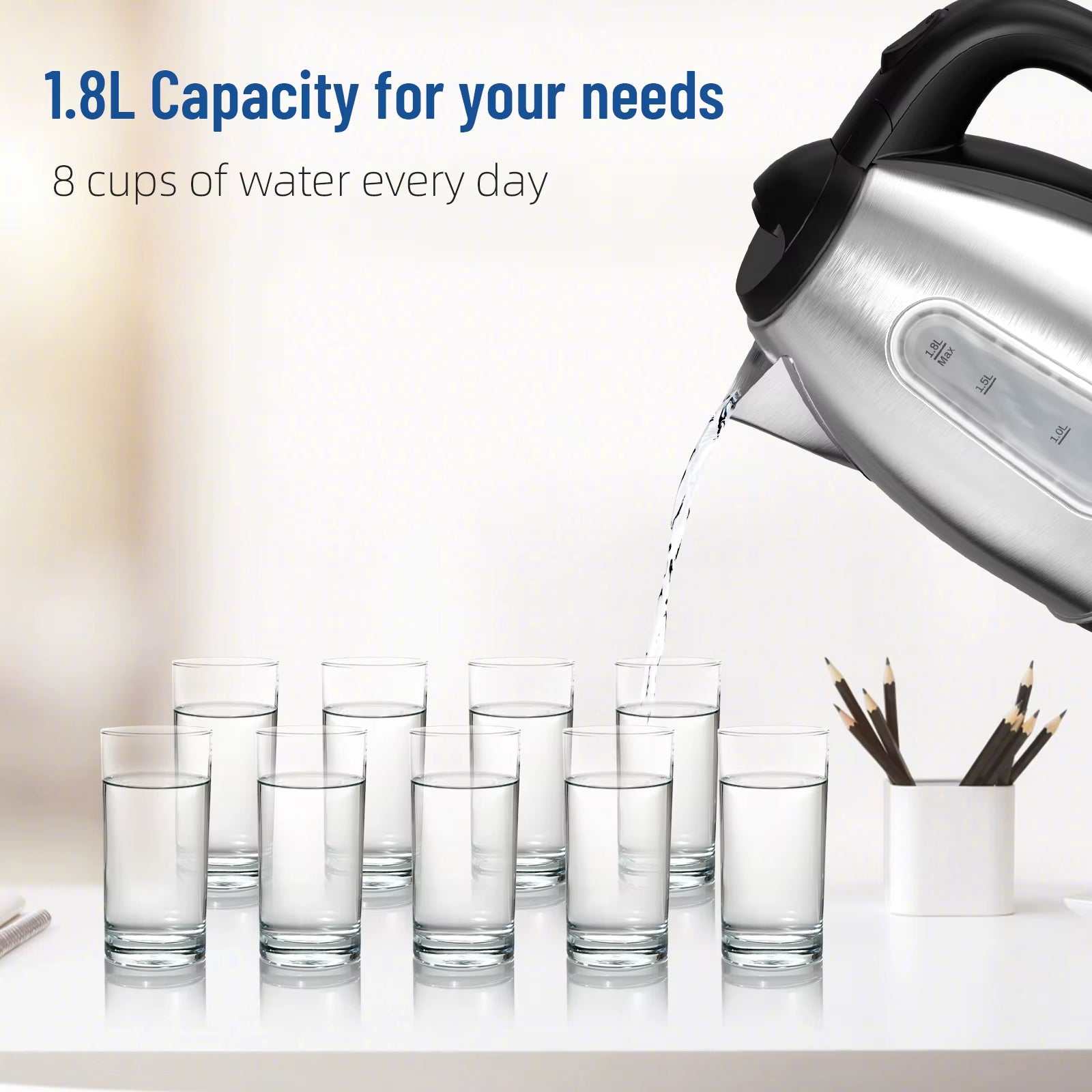 1.8L Electric Kettle 