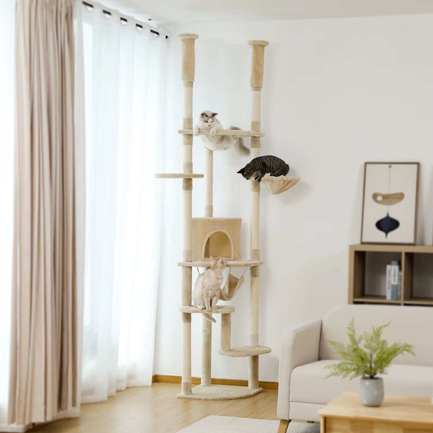 Tall Cat Tree Towe