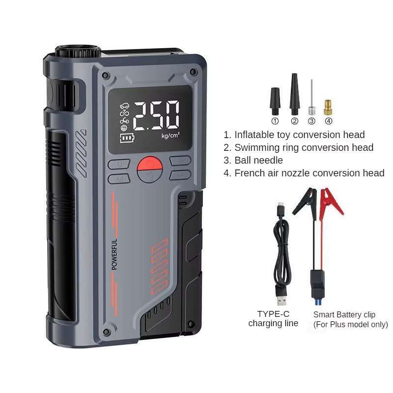 LEIBOO 4-in-1 Car Jump Starter