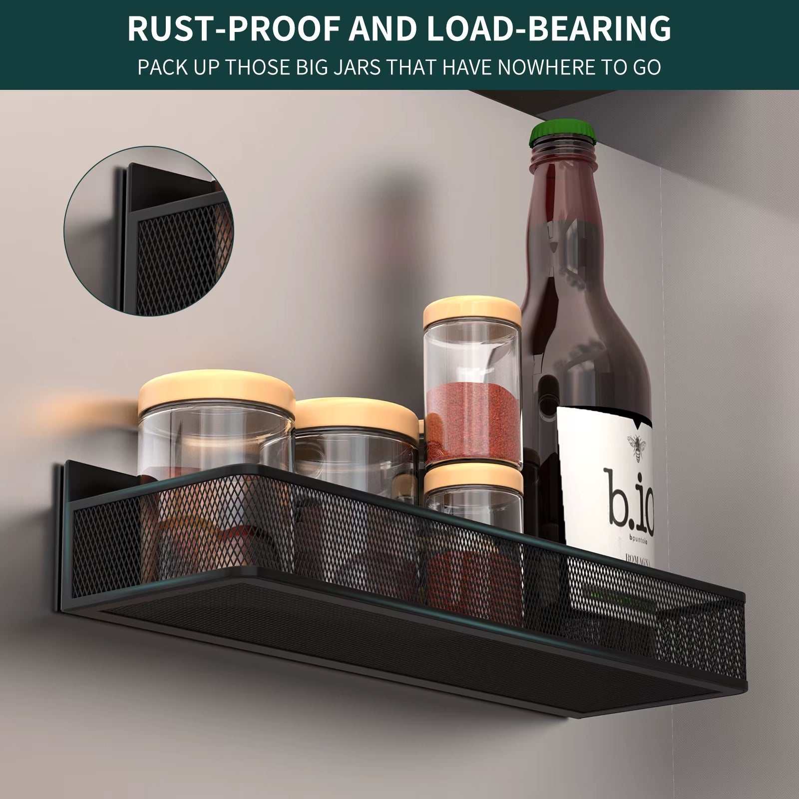 Magnetic Spice Rack