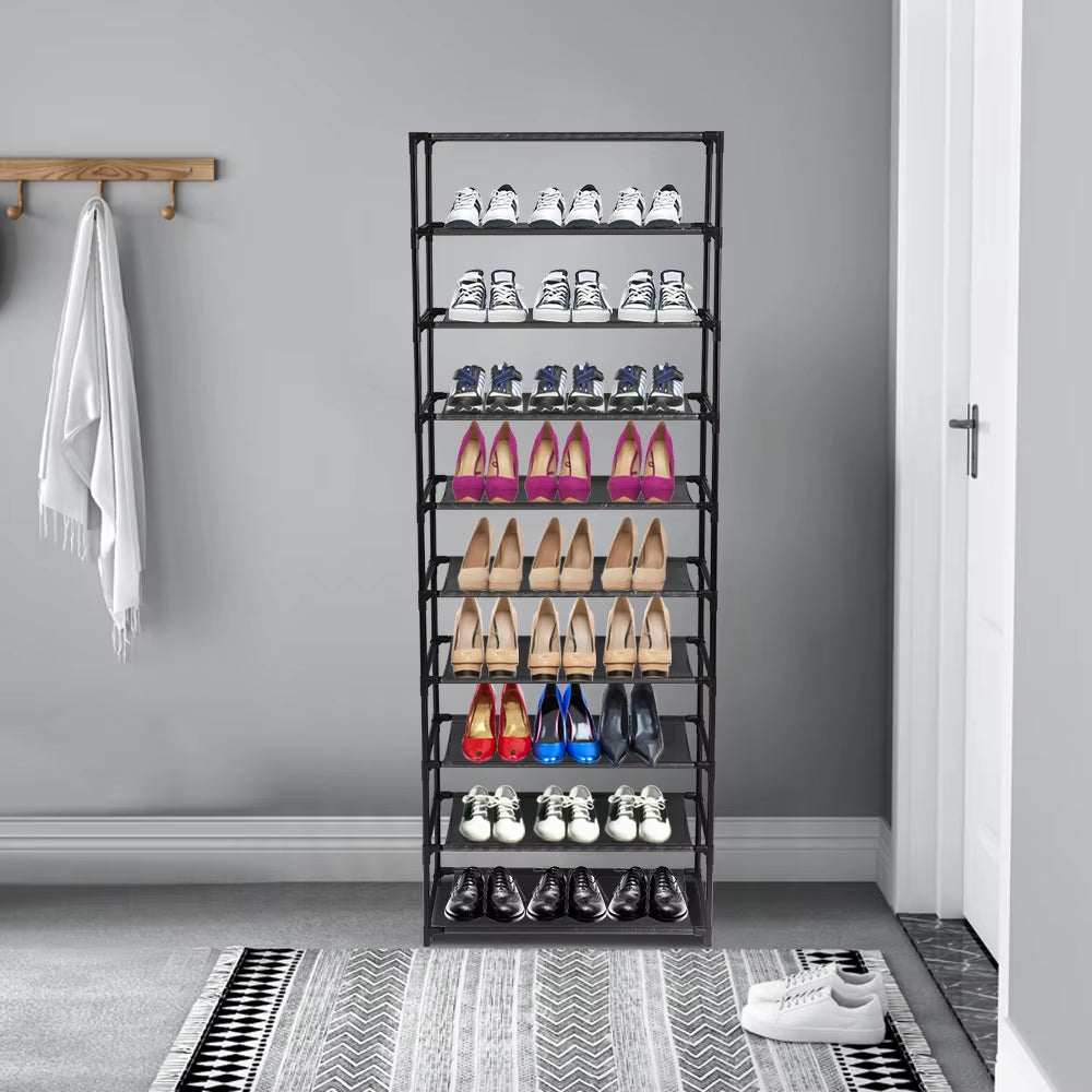 10 Tier Stackable Shoe