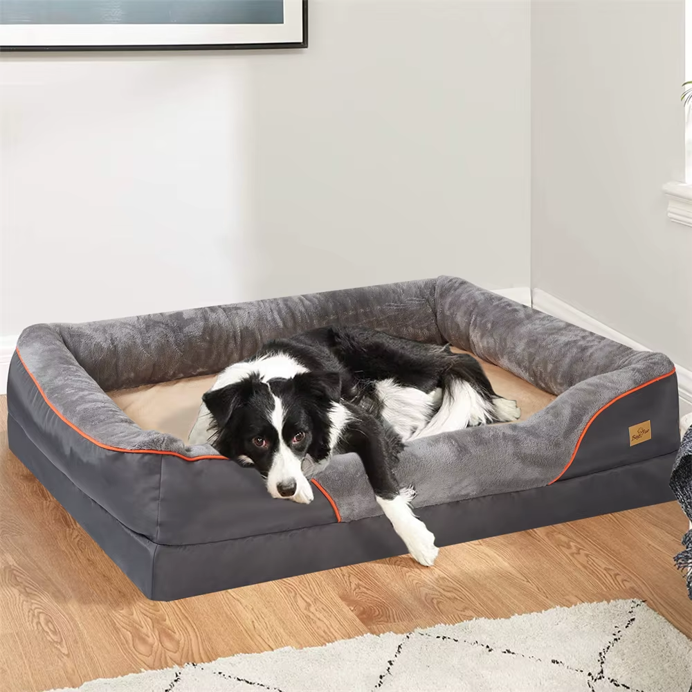 Jumbo Orthopedic Memory Foam Dog Sofa Bed